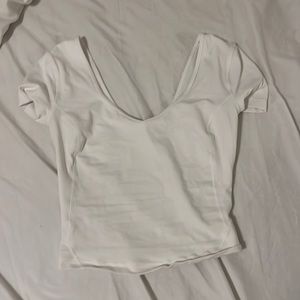 lululemon white top